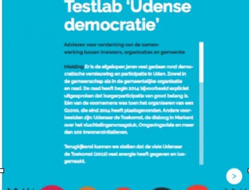 Resultaten “Testlab Udense democratie” bekend